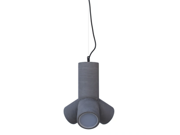 TUUUB - LED cement pendant lamp by URBI et ORBI - view 3